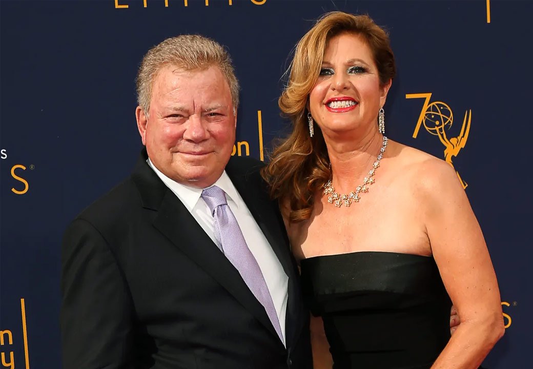 Elizabeth Anderson Martin and William Shatner