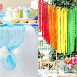 Deco Mesh and Ribbon