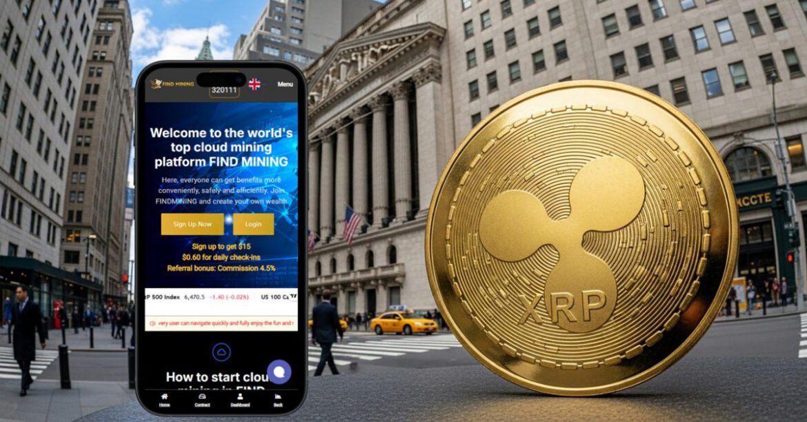 Find Mining launches the world's first mobile mining app based on XRP, allowing holders to earn $6,500 in stable passive income every day