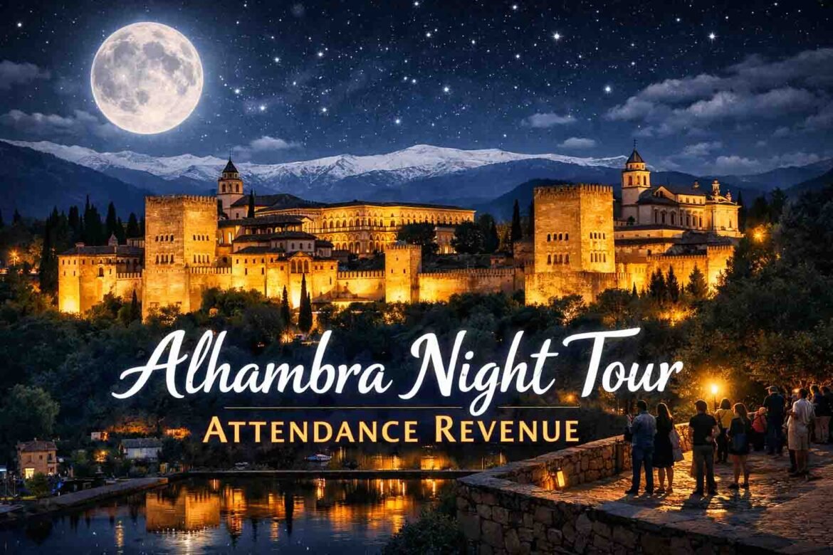 lhambra Night Tour Attendance Revenue