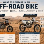 Common features to compare when browsing off-road motorbikes for sale in Saudi Arabia